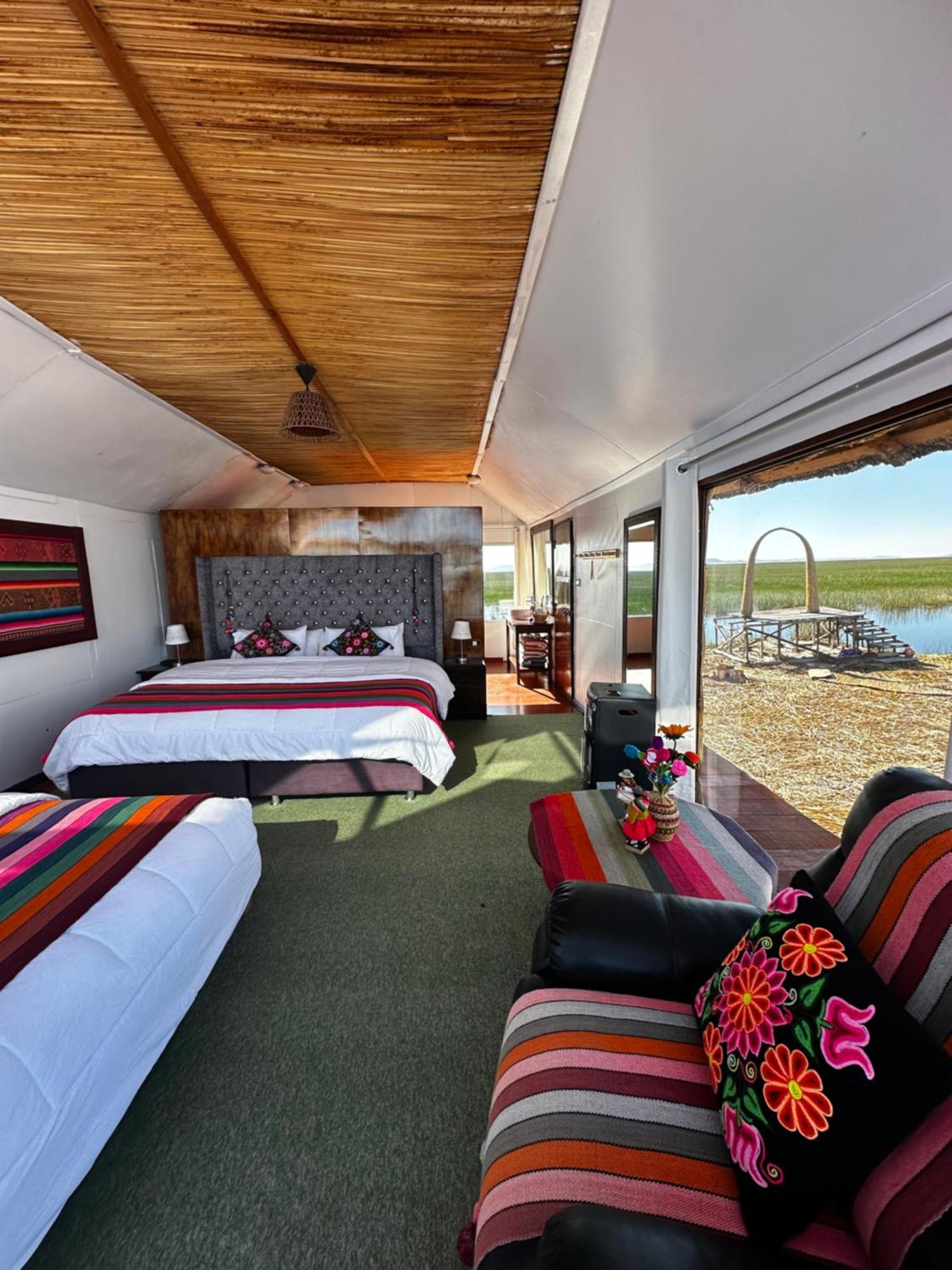 פונו Uros Waliski Lodge מראה חיצוני תמונה